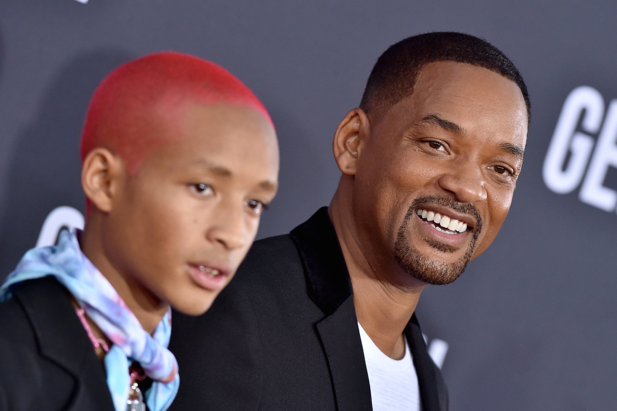 Jaden Smith and Will Smith attend Paramount Pictures' Premiere of 'Gemini Man'