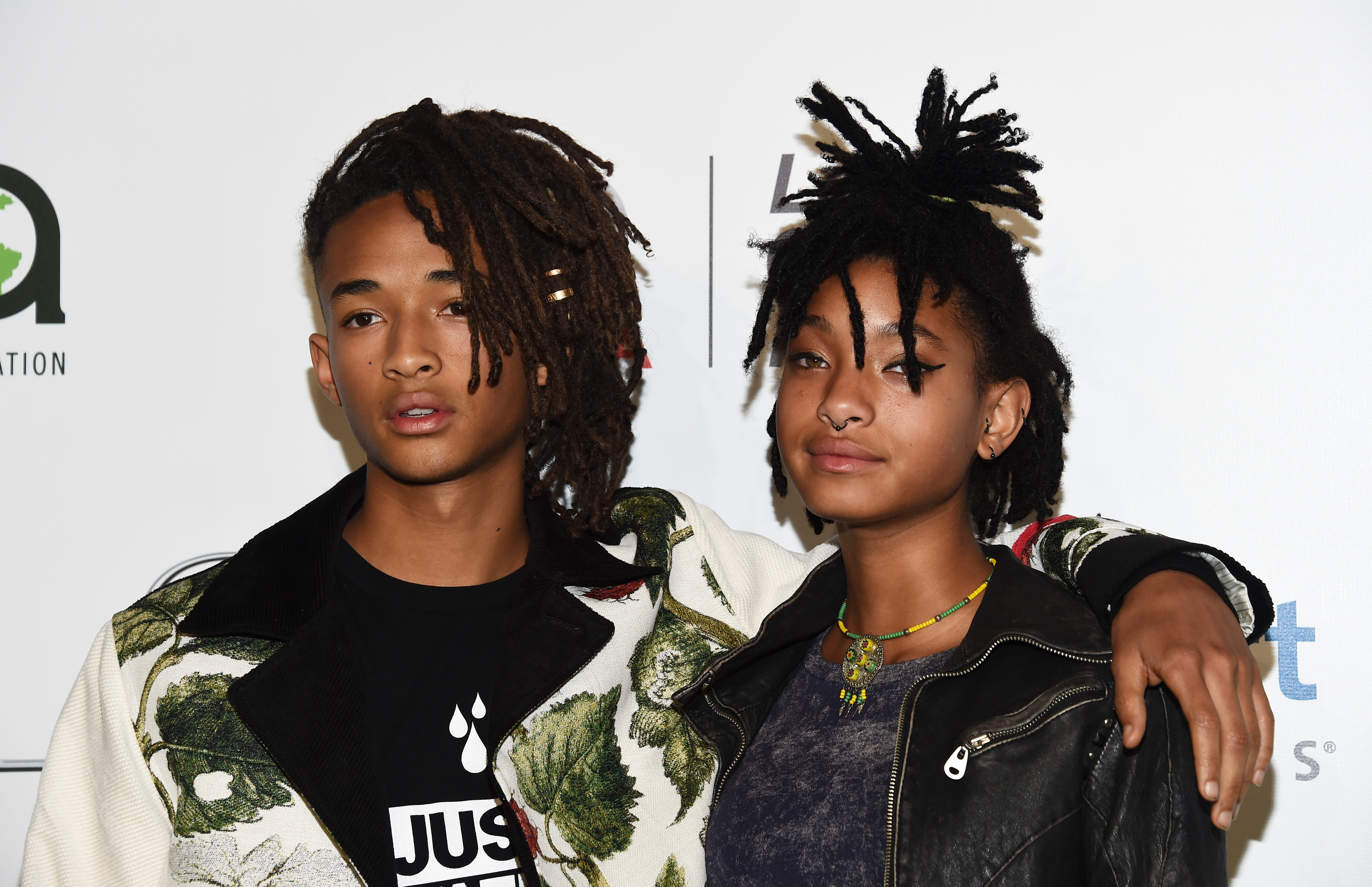 Jaden and Willow Smith at the 26th Annual EMA Awards
