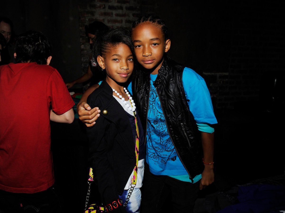 Jaden and Willow Smith in 2010