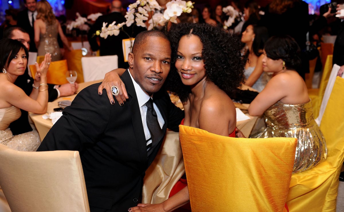 Jamie Foxx and Garcelle Beauvais 