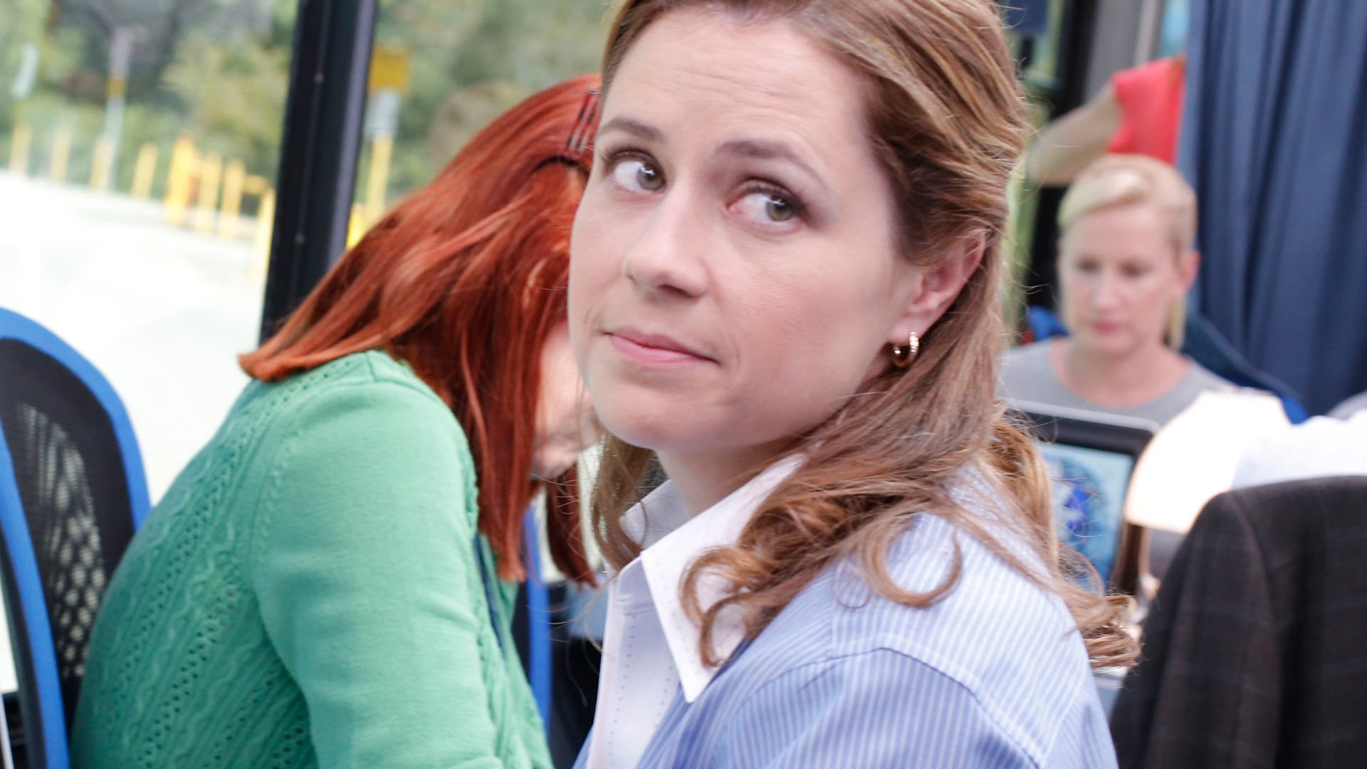 Jenna Fischer as Pam on 'The Office'