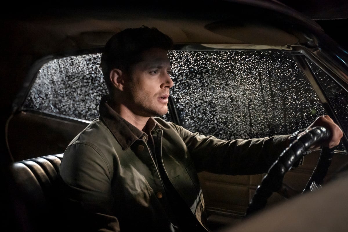 Jensen Ackles driving