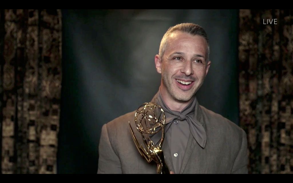 Jeremy Strong at the 2020 Emmys