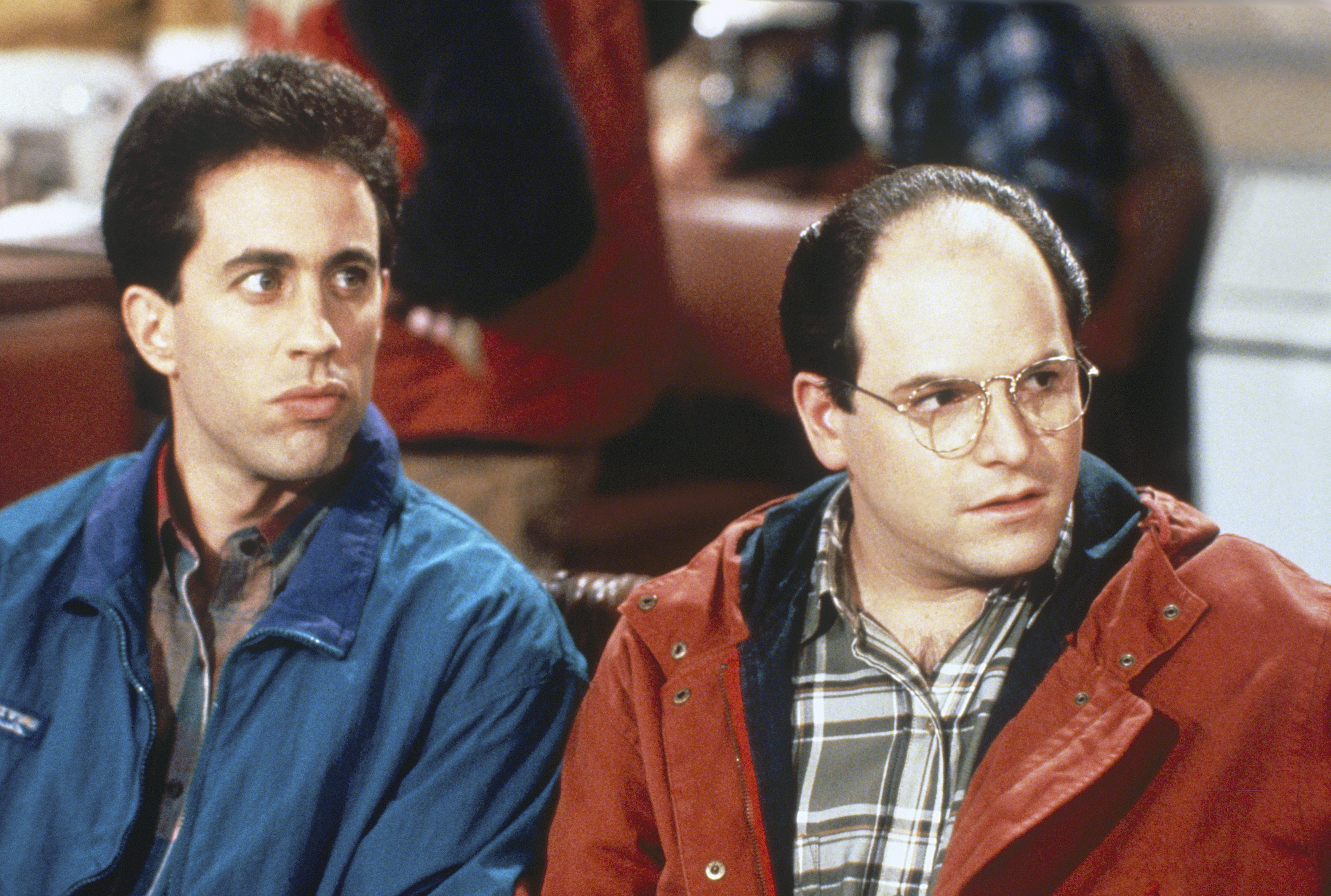 Jerry Seinfeld and George Costanza