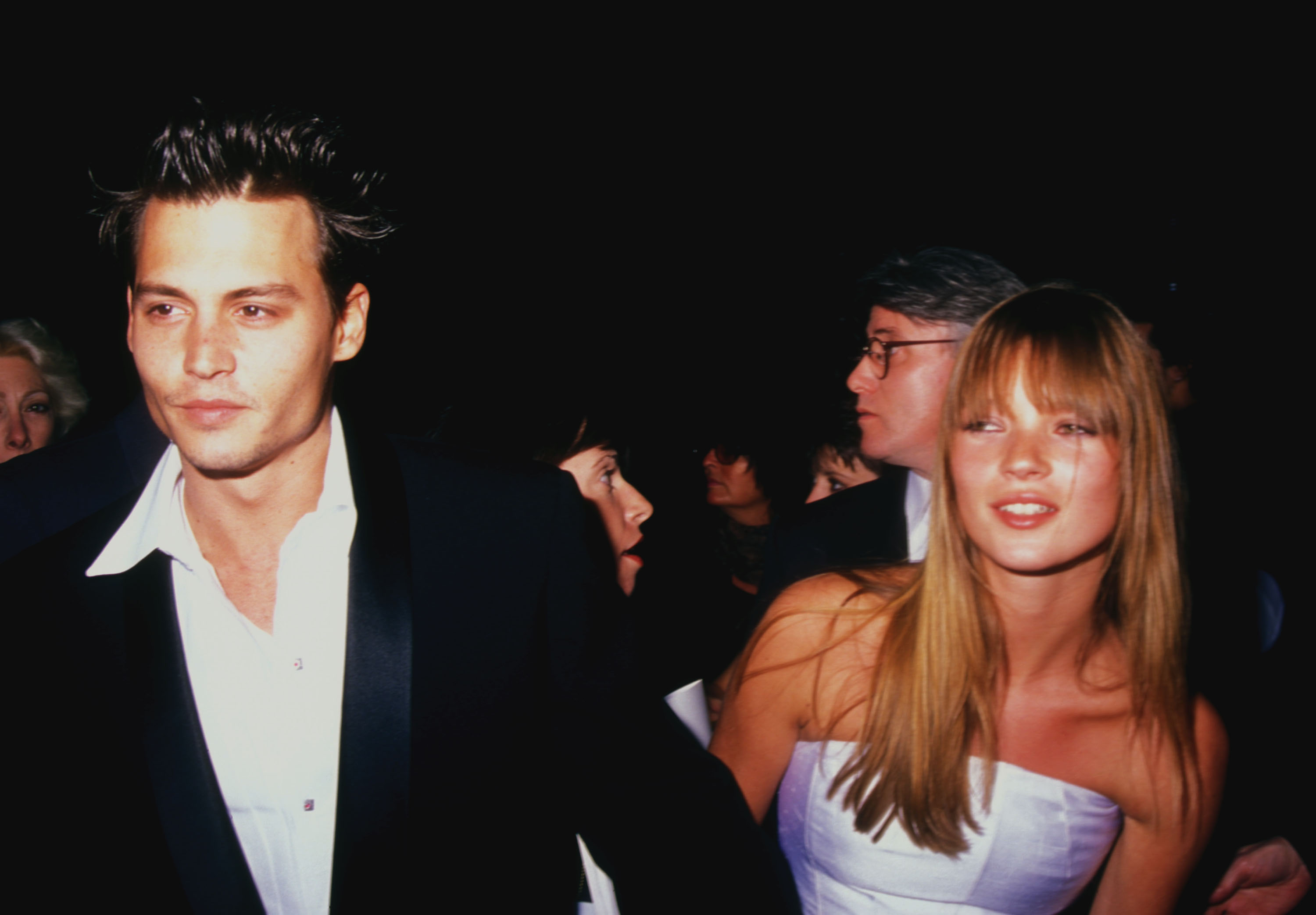 Johnny Depp and Kate Moss