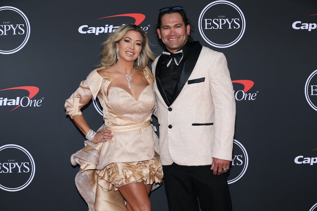 Michelle Mangan and Johnny Damon