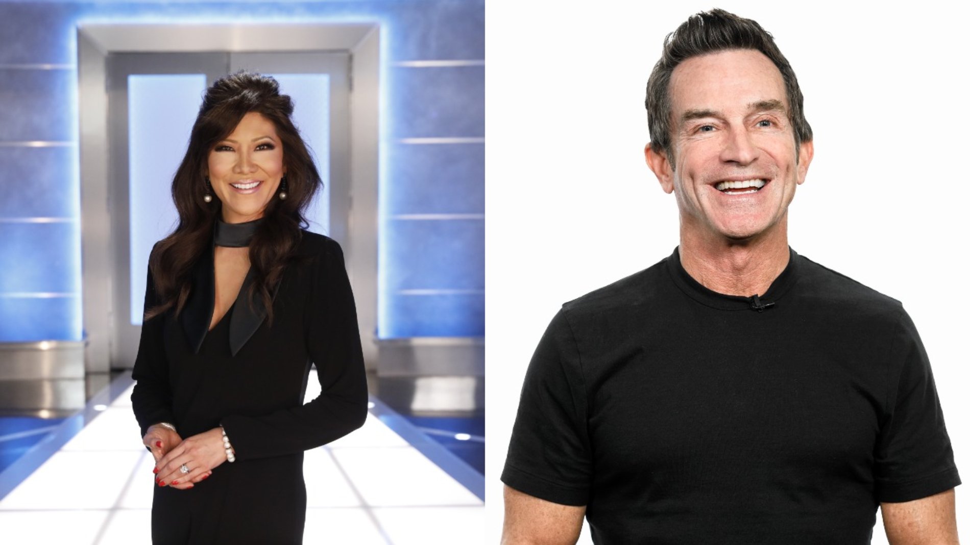Julie Chen Moonves from 'Big Brother'; Jeff Probst from 'Survivor'