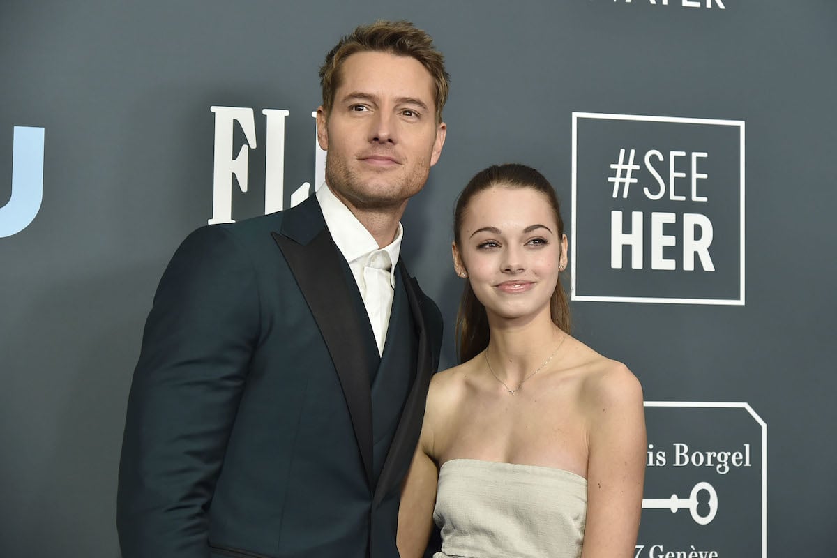 Justin Hartley and Isabella