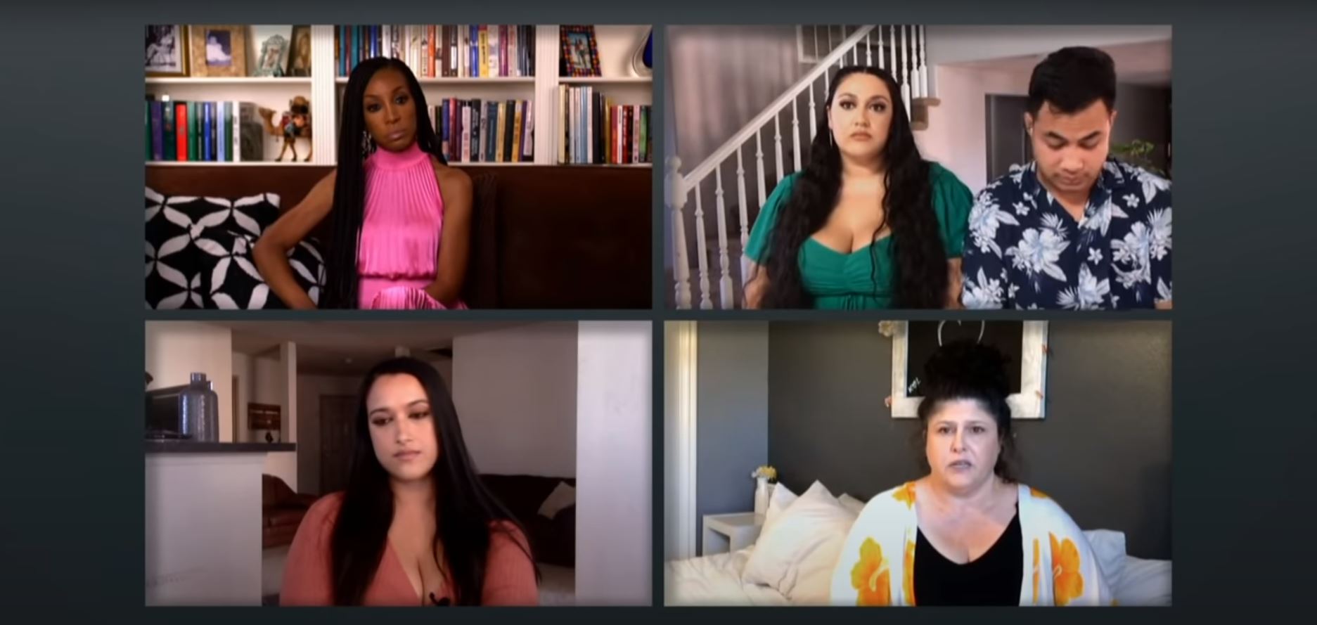 Kalani, Asuelu, Lisa, and Kolini on the '90 Day Fiancé' Tell All