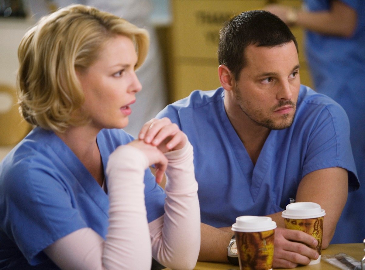 'Grey's Anatomy' alums Katherine Heigl and Justin Chambers