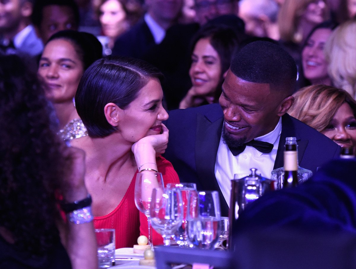 Katie Holmes and Jamie Foxx