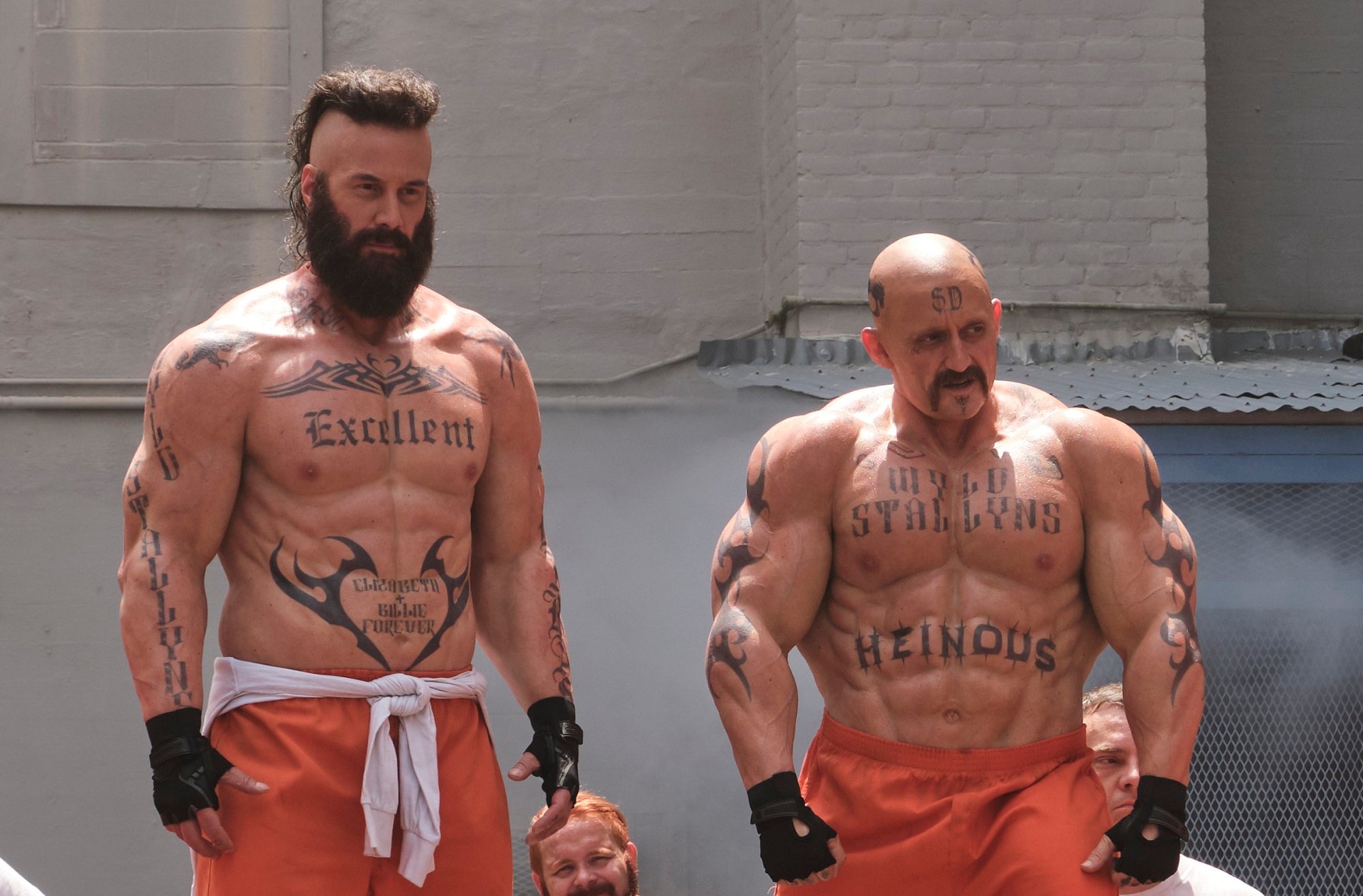 Keanu Reeves And Alex Winter Were Turned Into Musclebound Prison