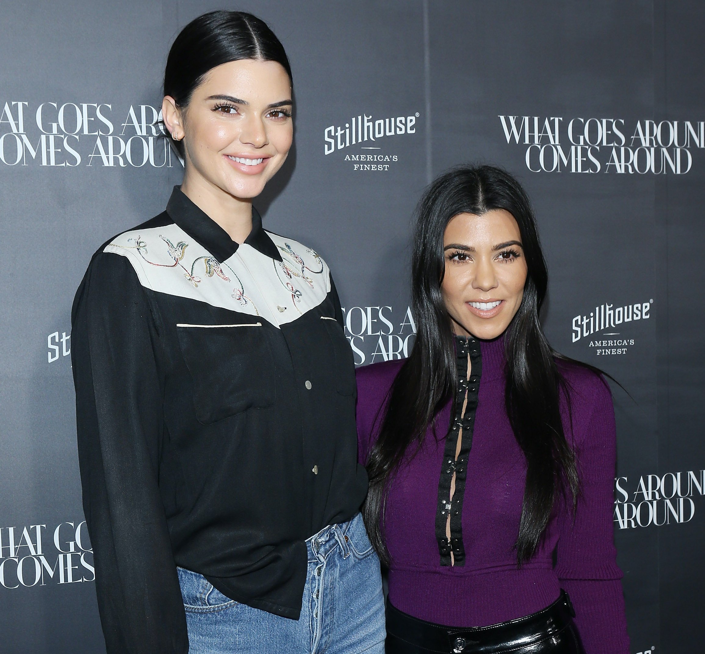 Kendall Jenner and Kourtney Kardashian