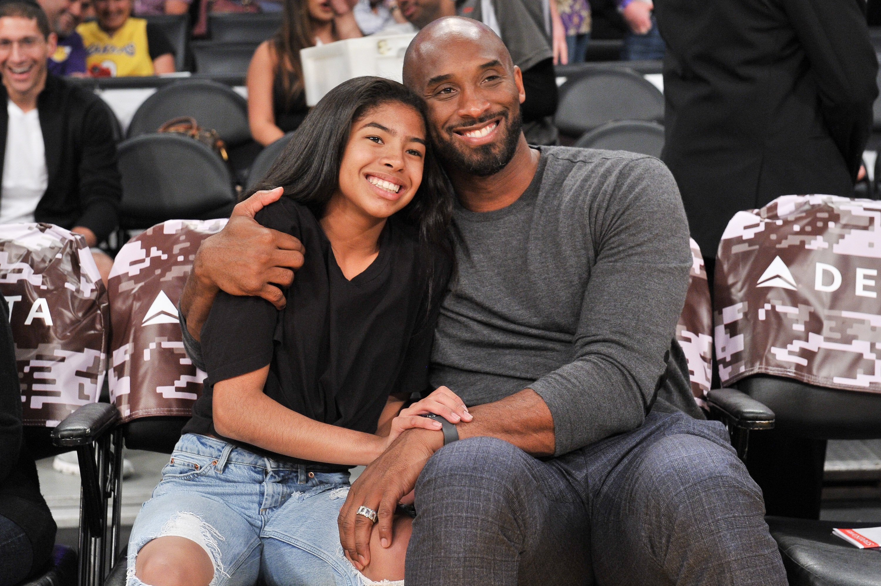 Kobe Bryant and his daughter Gianna Bryant