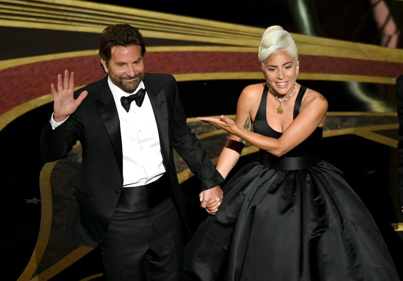 Lady Gaga and Bradley Cooper