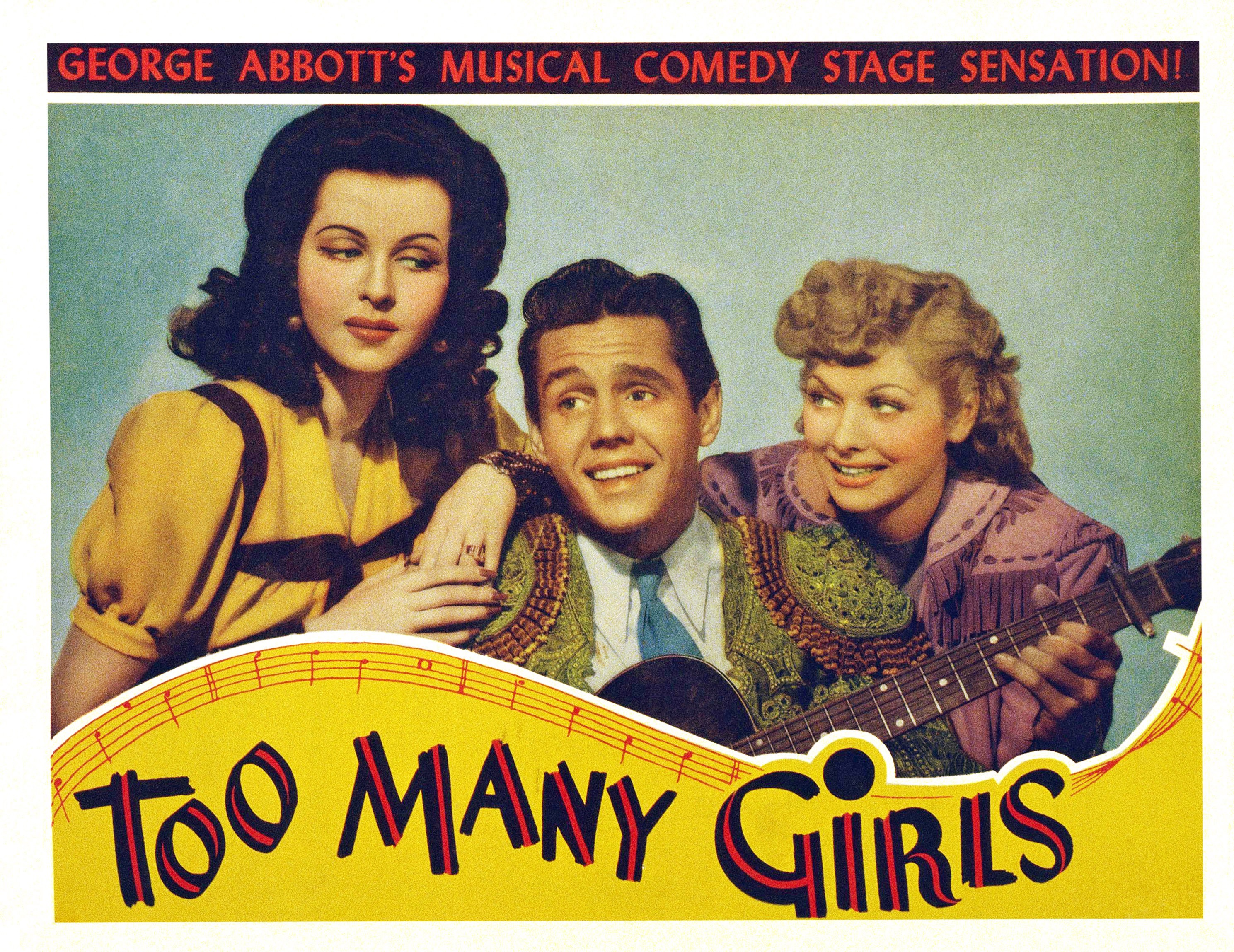 Too Many Girls lobbycard