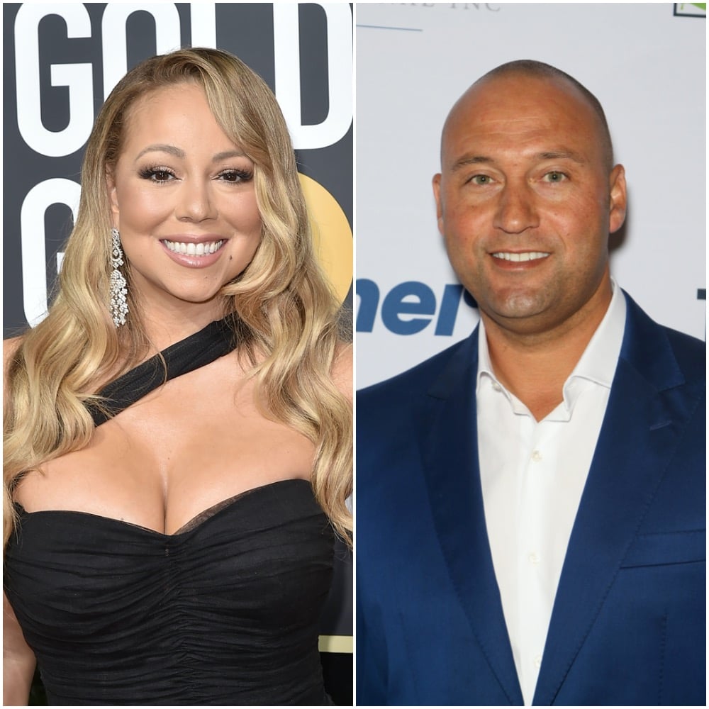 Mariah Carey and Derek Jeter