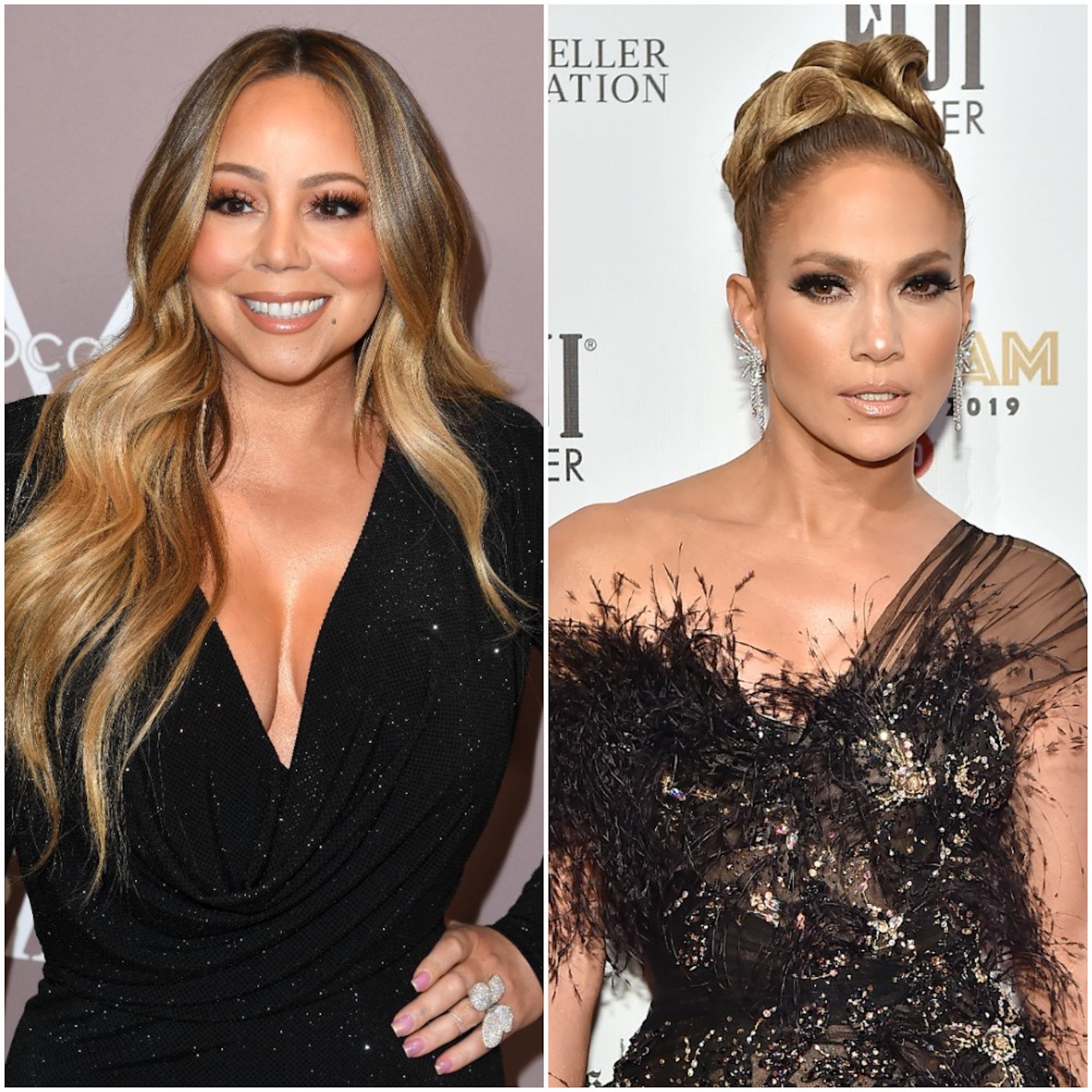 Mariah Carey and Jennifer Lopez