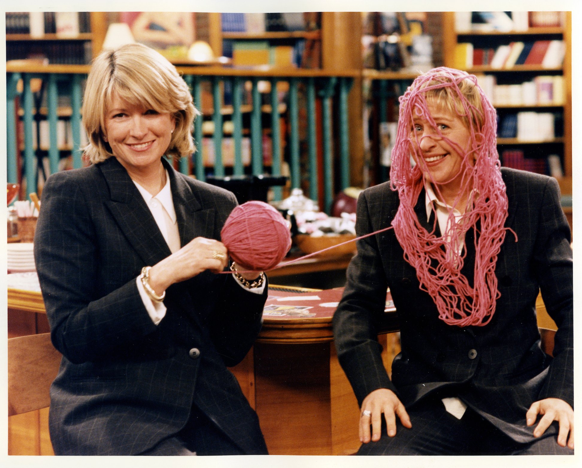 Martha Stewart and Ellen DeGeneres 