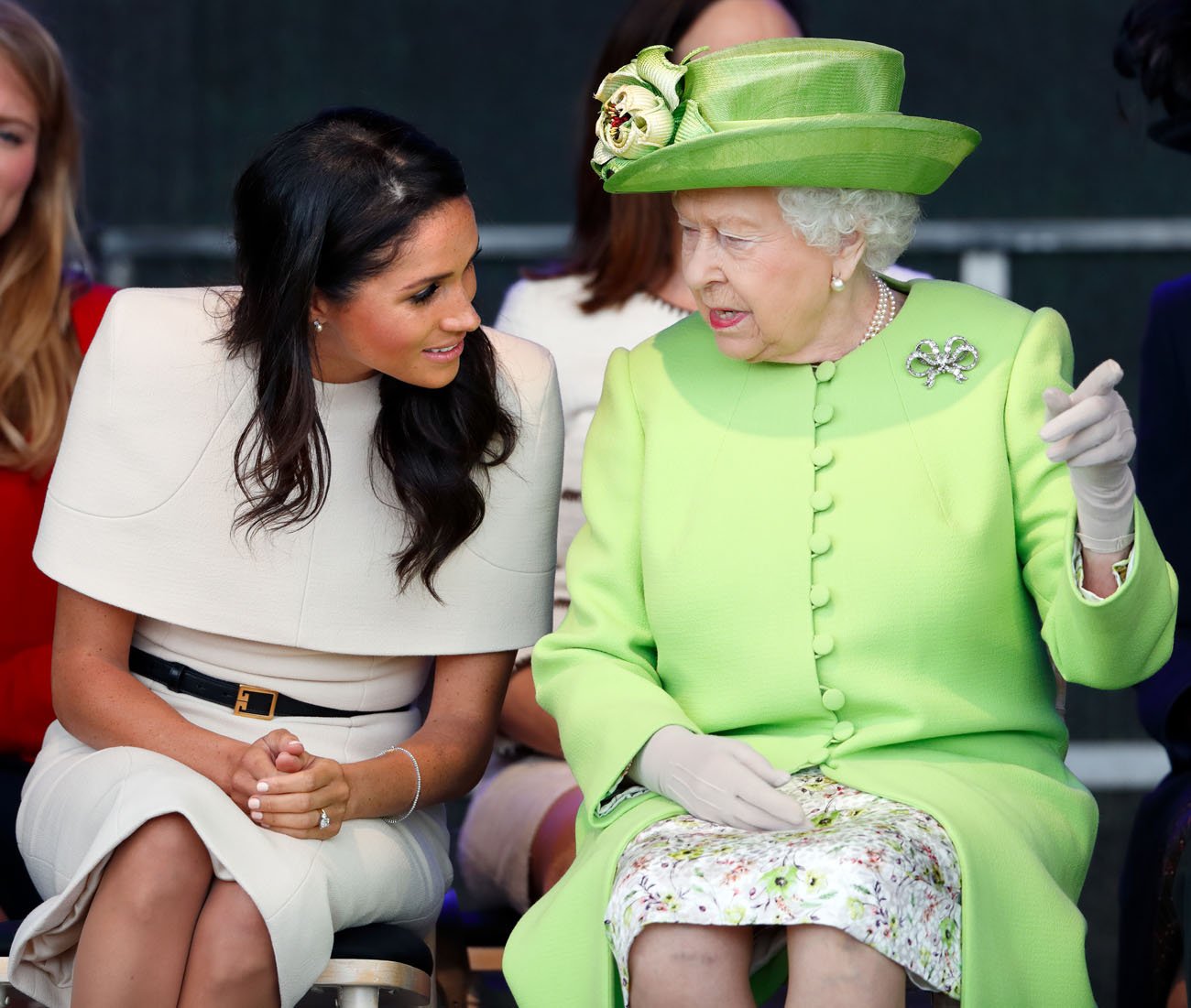 Meghan Markle and Queen Elizabeth