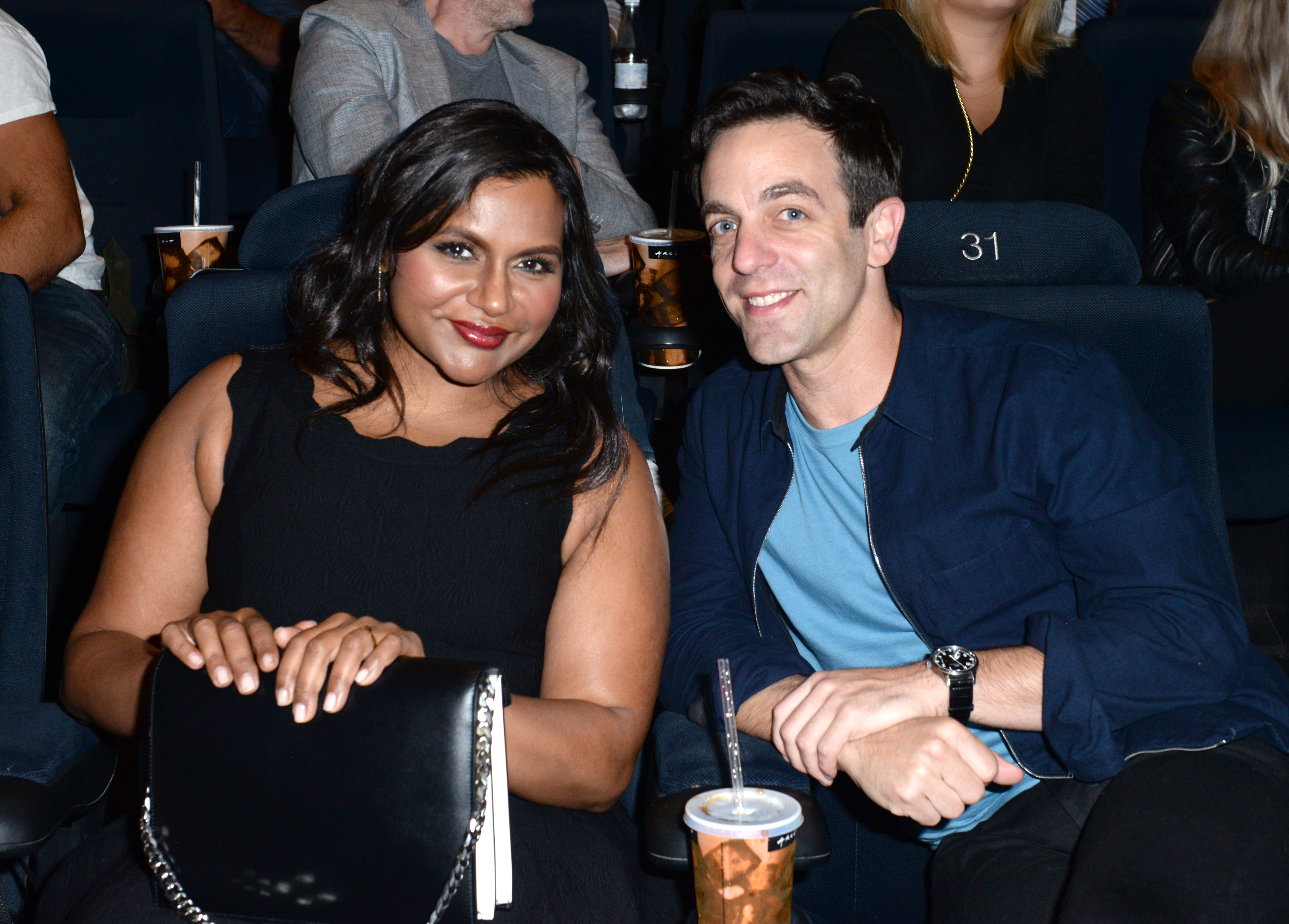 Mindy Kaling and BJ Novak