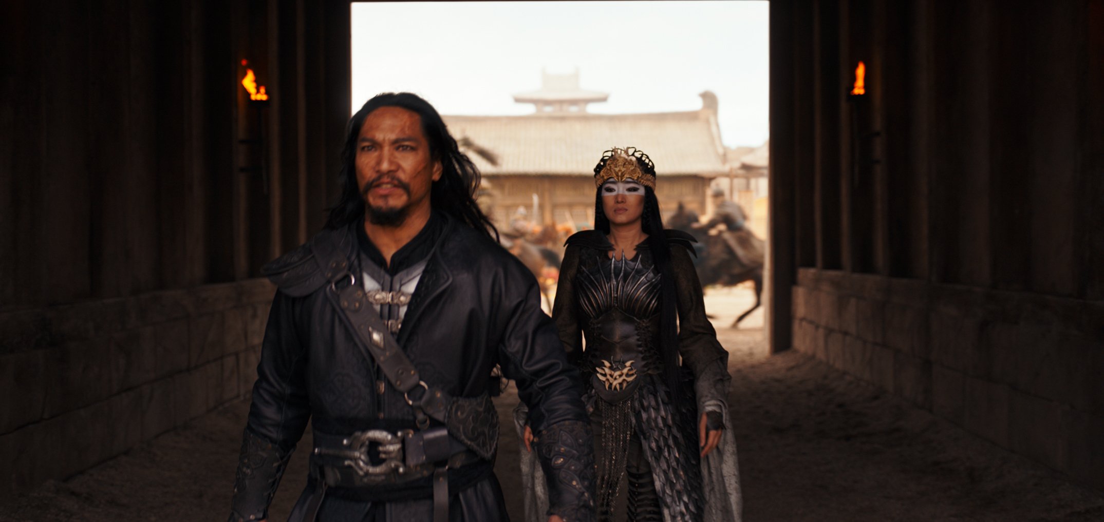 Mulan: Jason Scott Lee and Gong Li