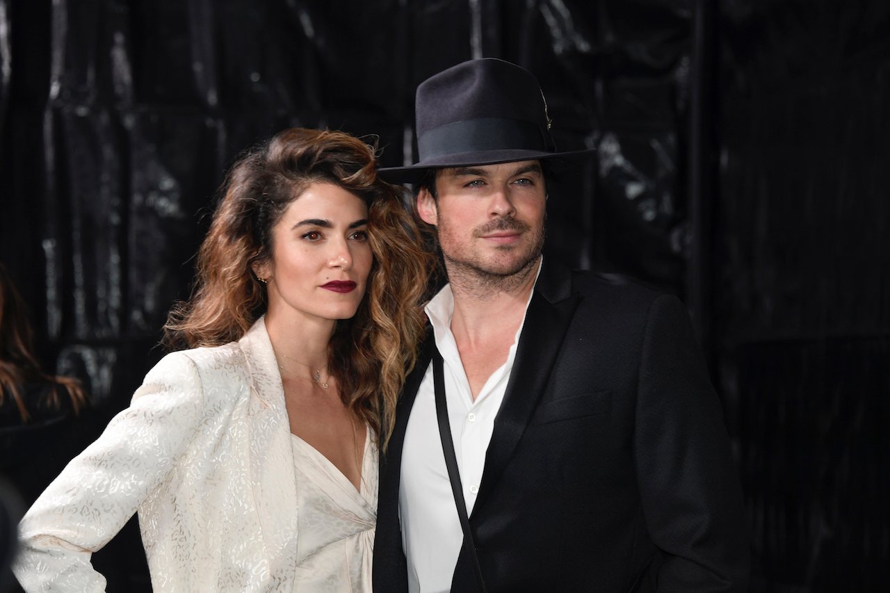 Nikki Reed and Ian Somerhalder