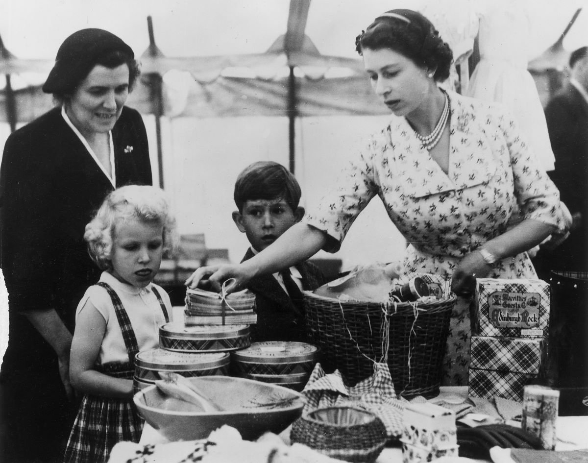 Prince Charles Queen Elizabeth and Helen Lightbody