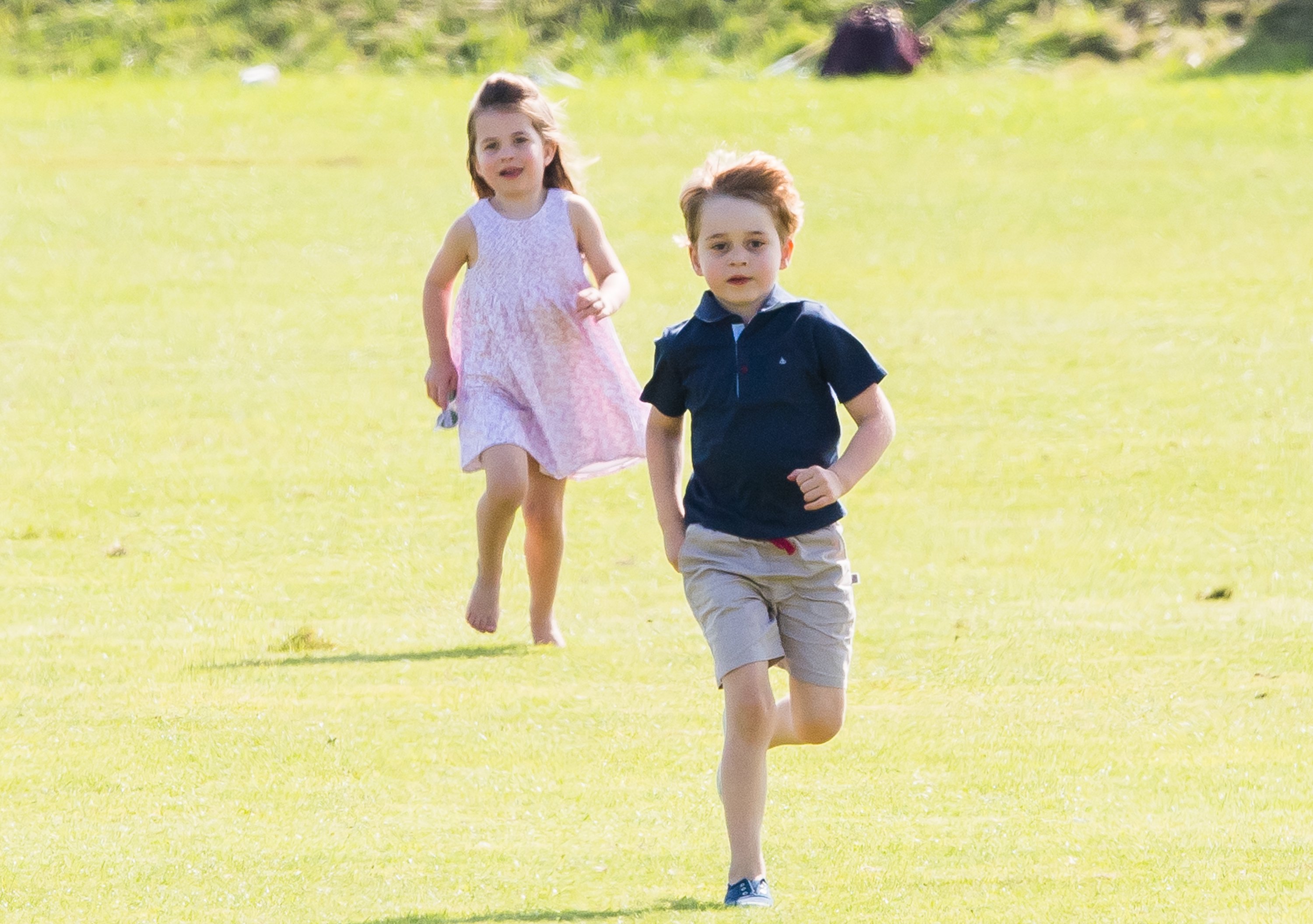 Prince George and Princess Charlotte