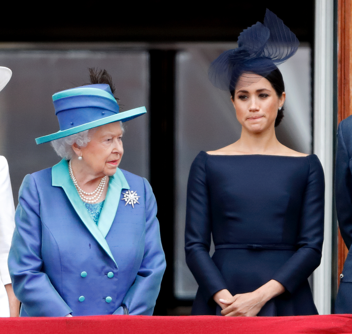 Queen Elizabeth II and Meghan Markle