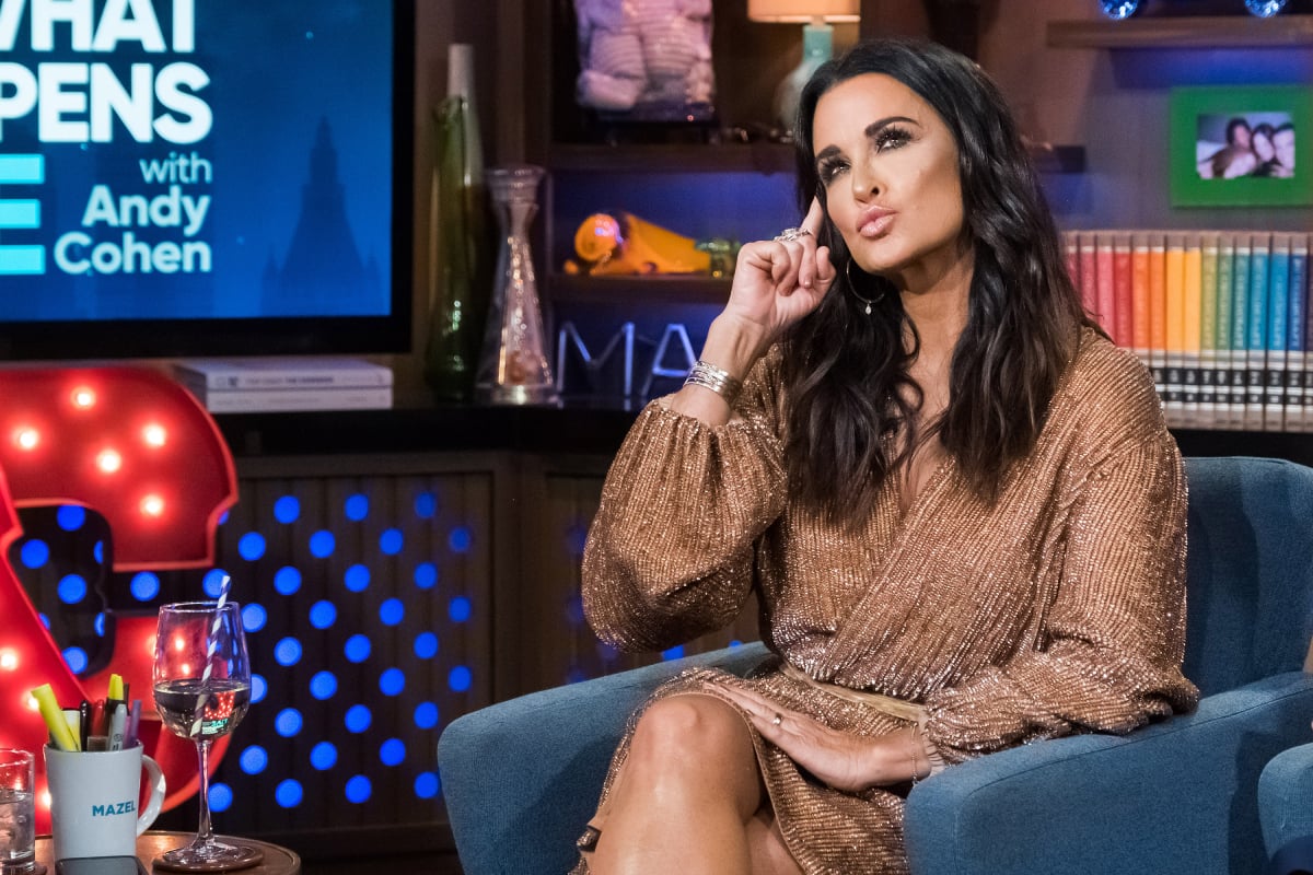 'RHOBH' star Kyle Richards on 'WWHL' on July 23, 2019