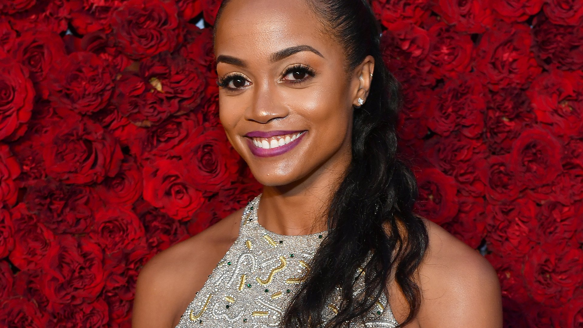 'The Bachelorette' Season 13 star Rachel Lindsay attends Tyler Perry Studios grand opening gala at Tyler Perry Studios on October 05, 2019 in Atlanta, Georgia. 