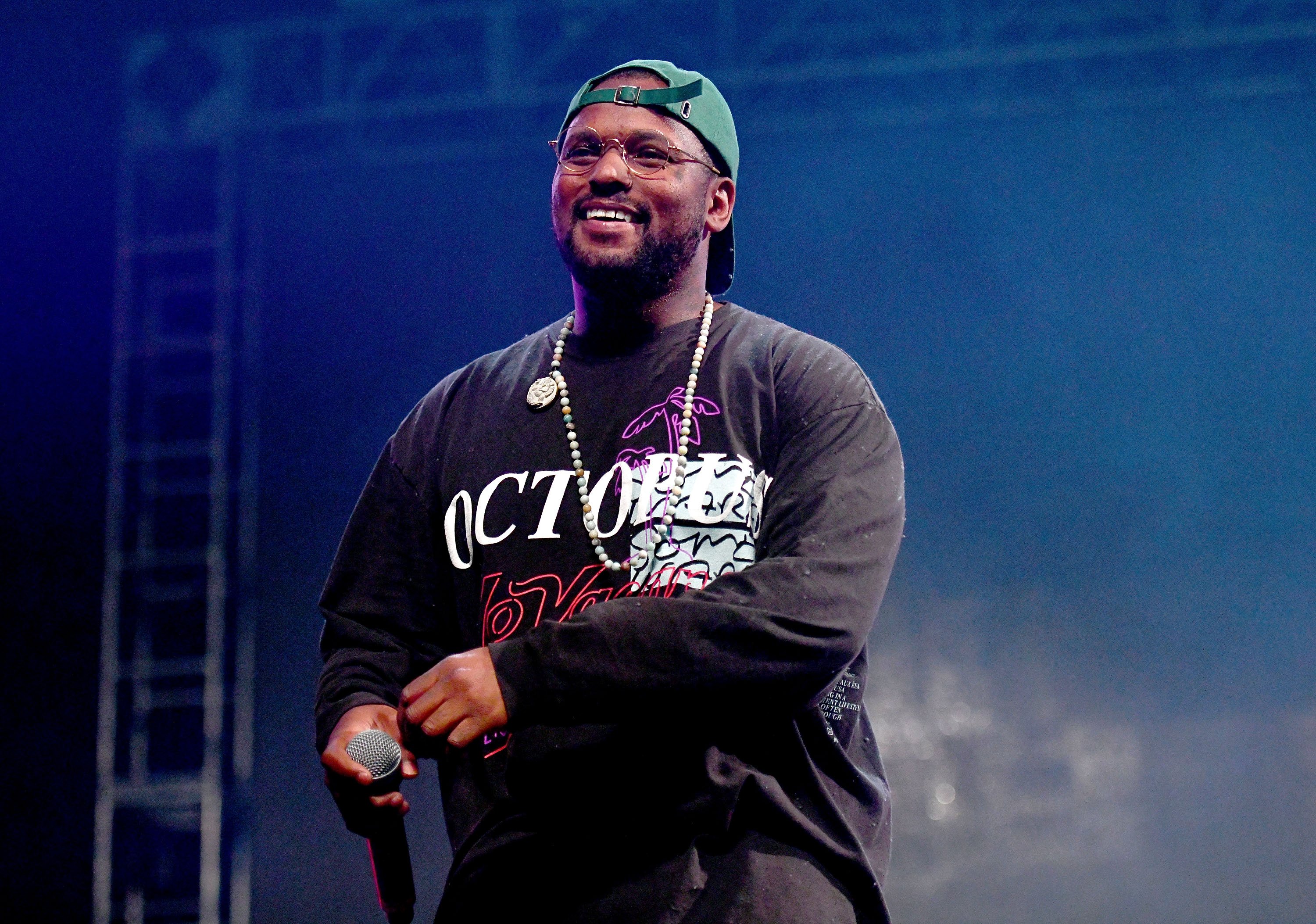 Schoolboy Q performs onstage at the Rolling Loud Festival