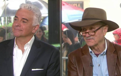 John O'Hurley and the real J. Peterman