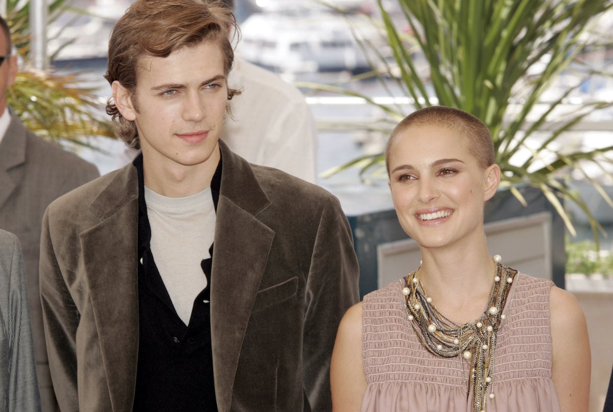 Hayden Christensen and Natalie Portman