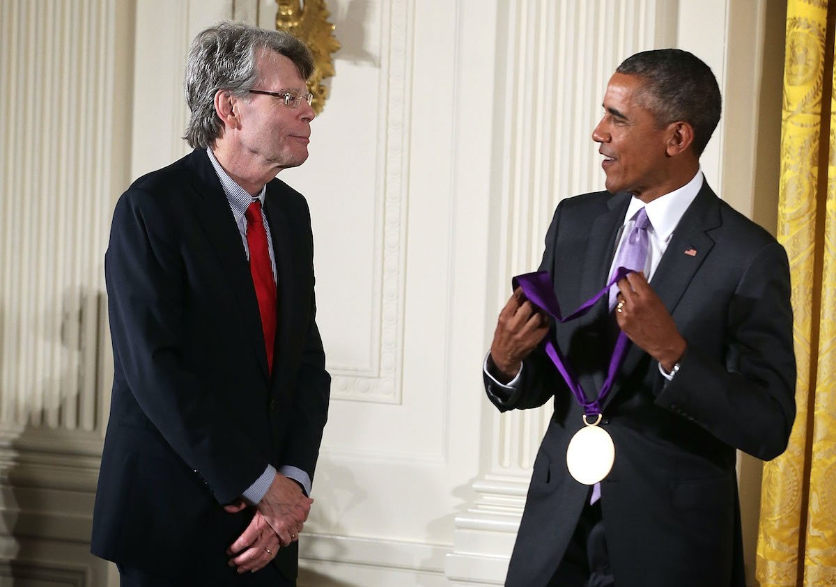 Stephen King and Barack Obama