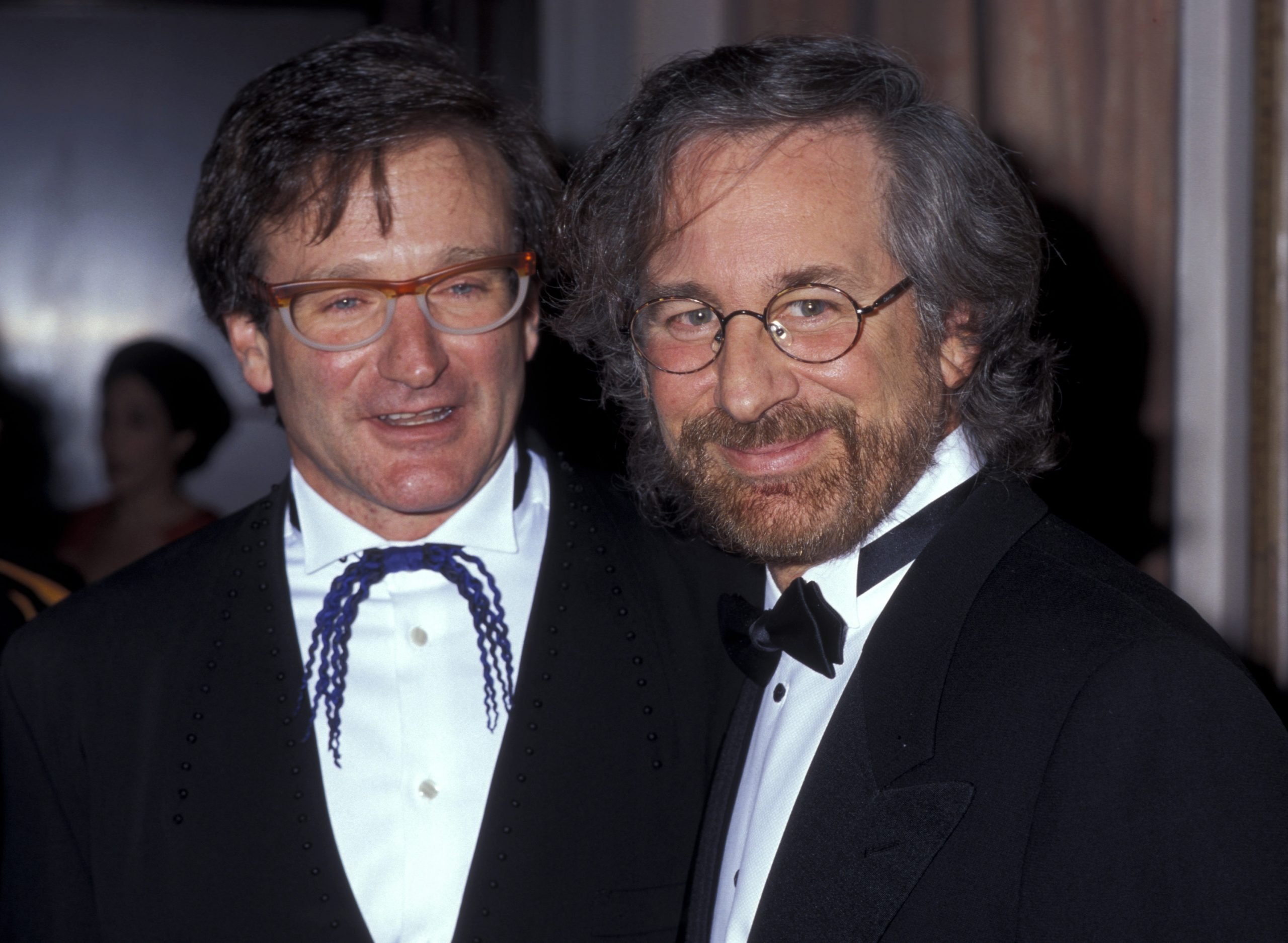 Steven Spielberg and Robin Williams