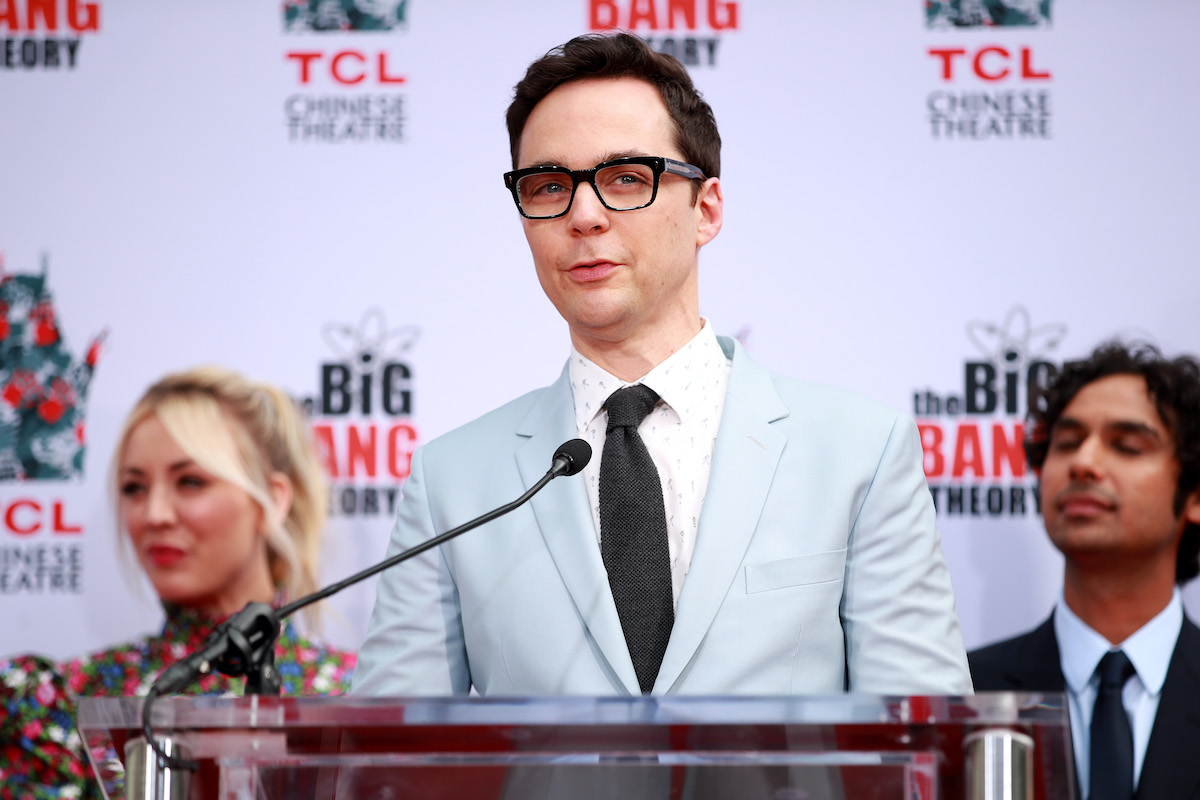 Jim Parsons and the cast of 'The Big Bang Theory'
