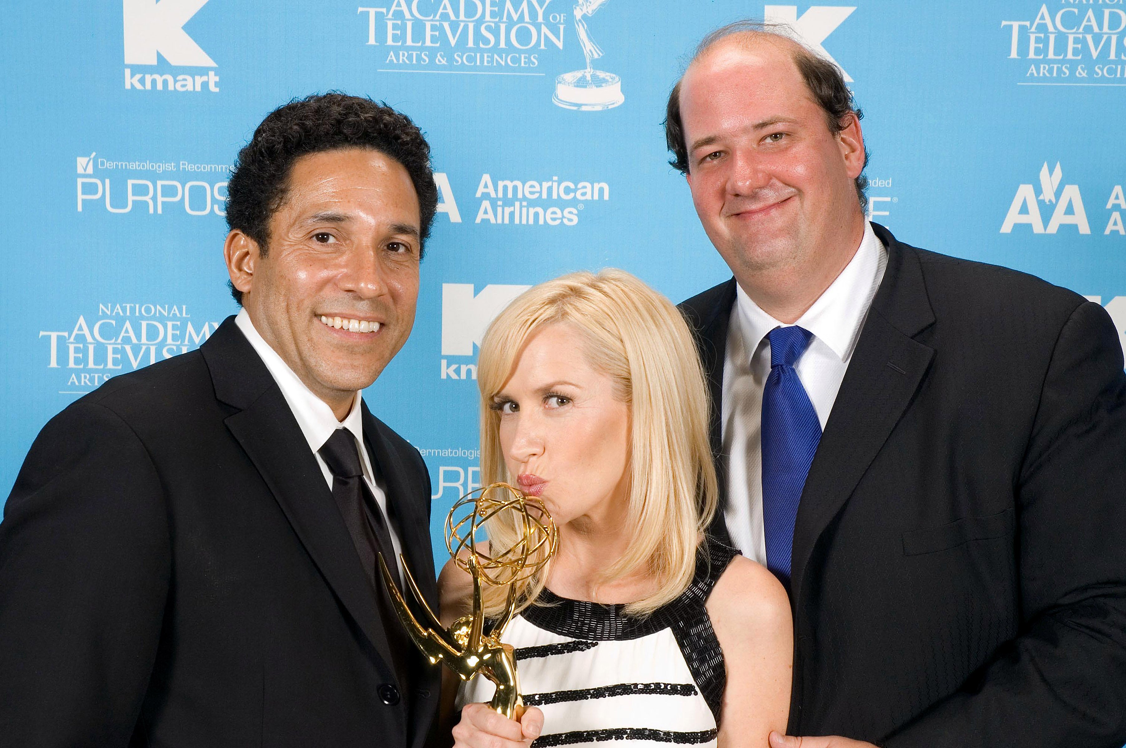 Oscar Nunez, Angela Kinsey and Brian Baumgartner