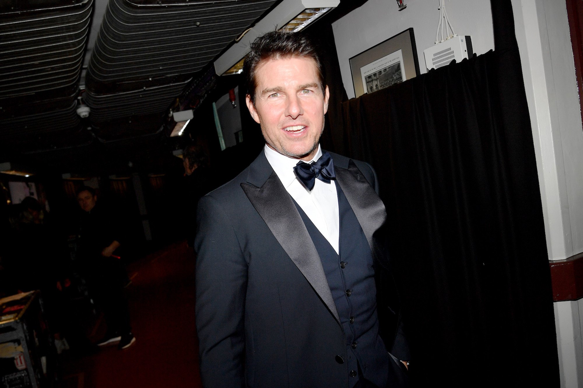 Tom Cruise smiling