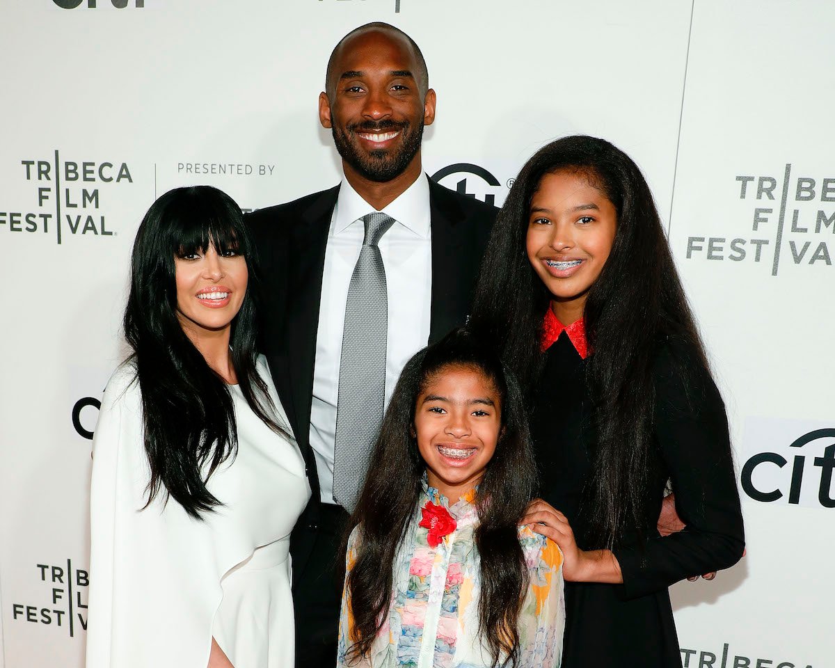 Vanessa Bryant, Kobe Bryant, Natalia Bryant, and Gianna Bryant