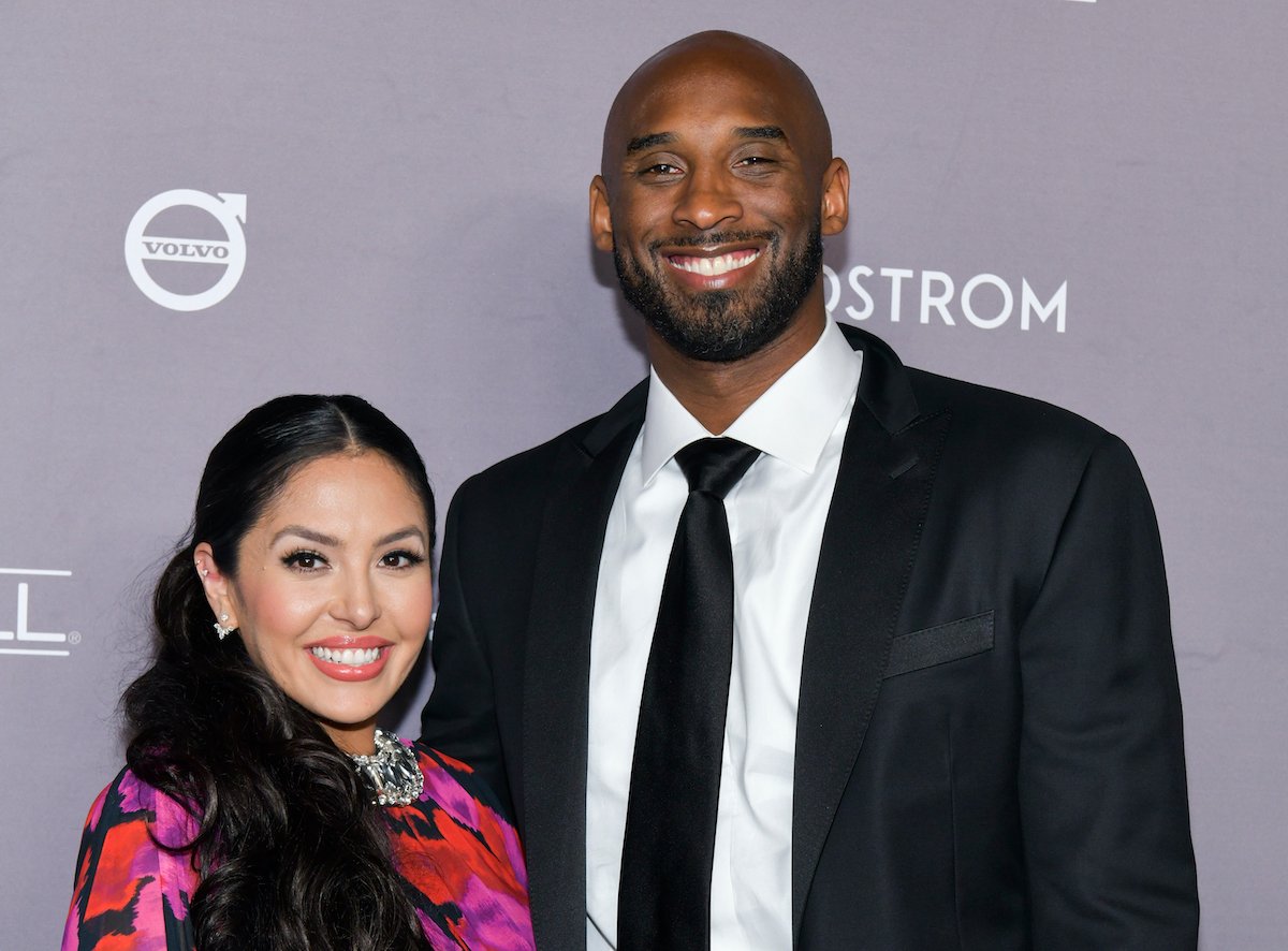 Vanessa and Kobe Bryant at an event