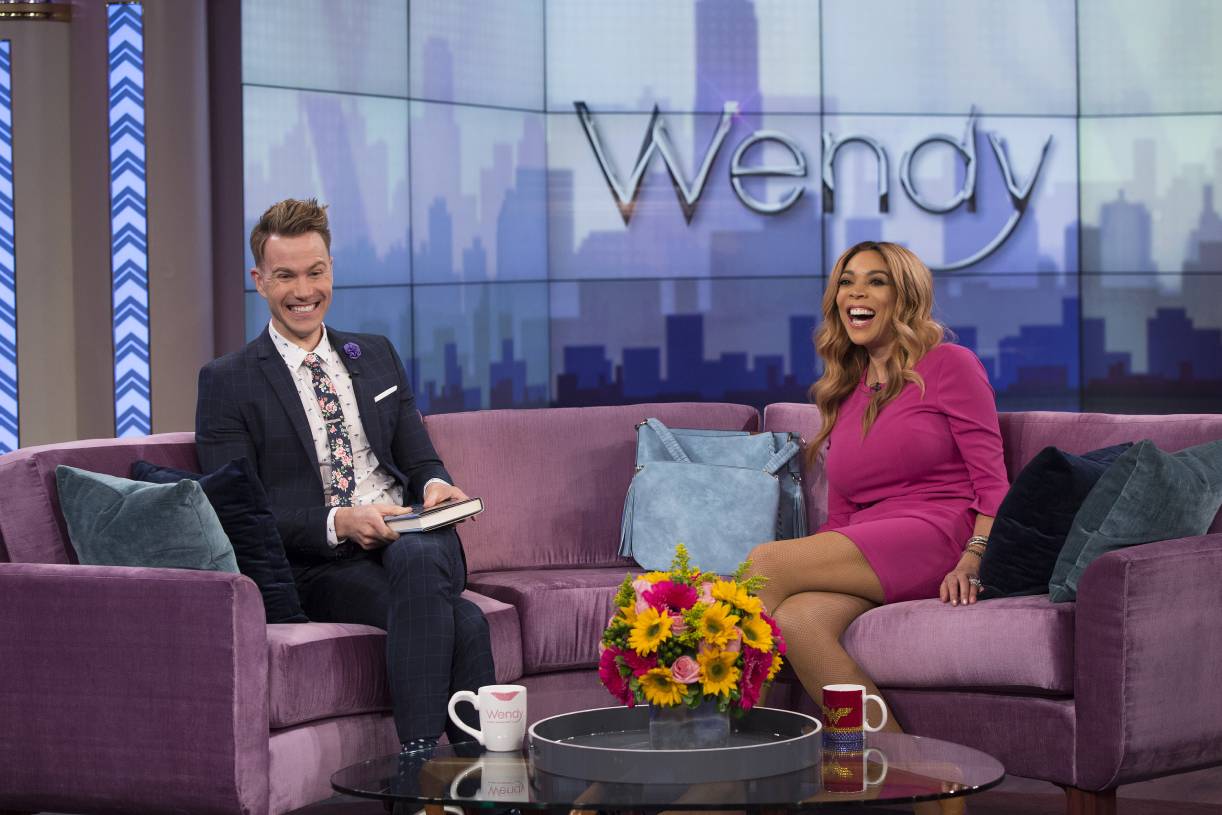 Wendy Williams on set of her talk show