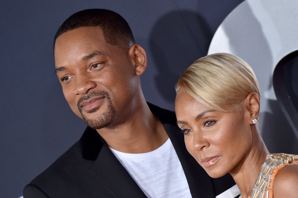 Will Smith and Jada Pinkett Smith at the premiere of 'Gemini Man'