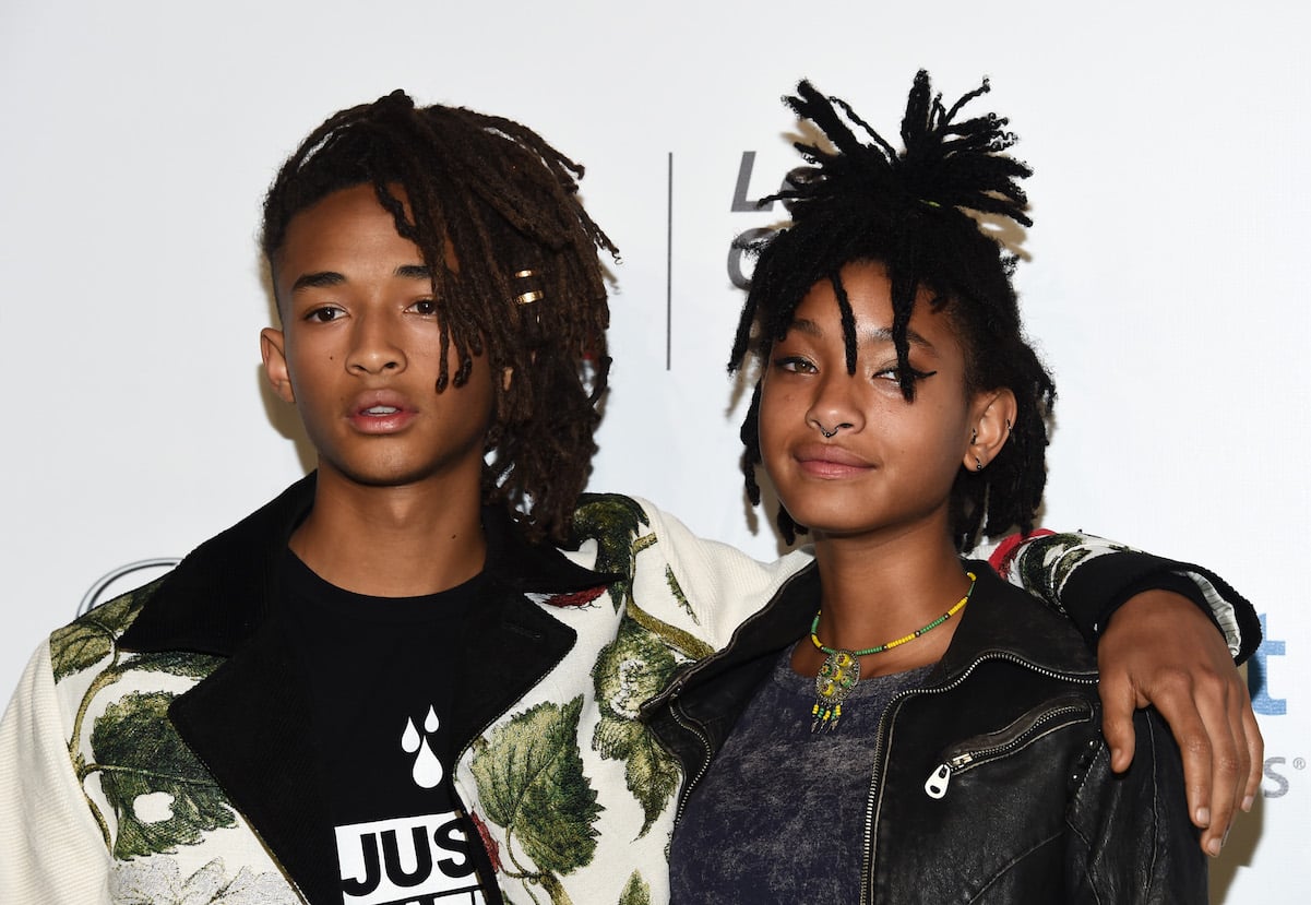 Willow and Jaden Smith