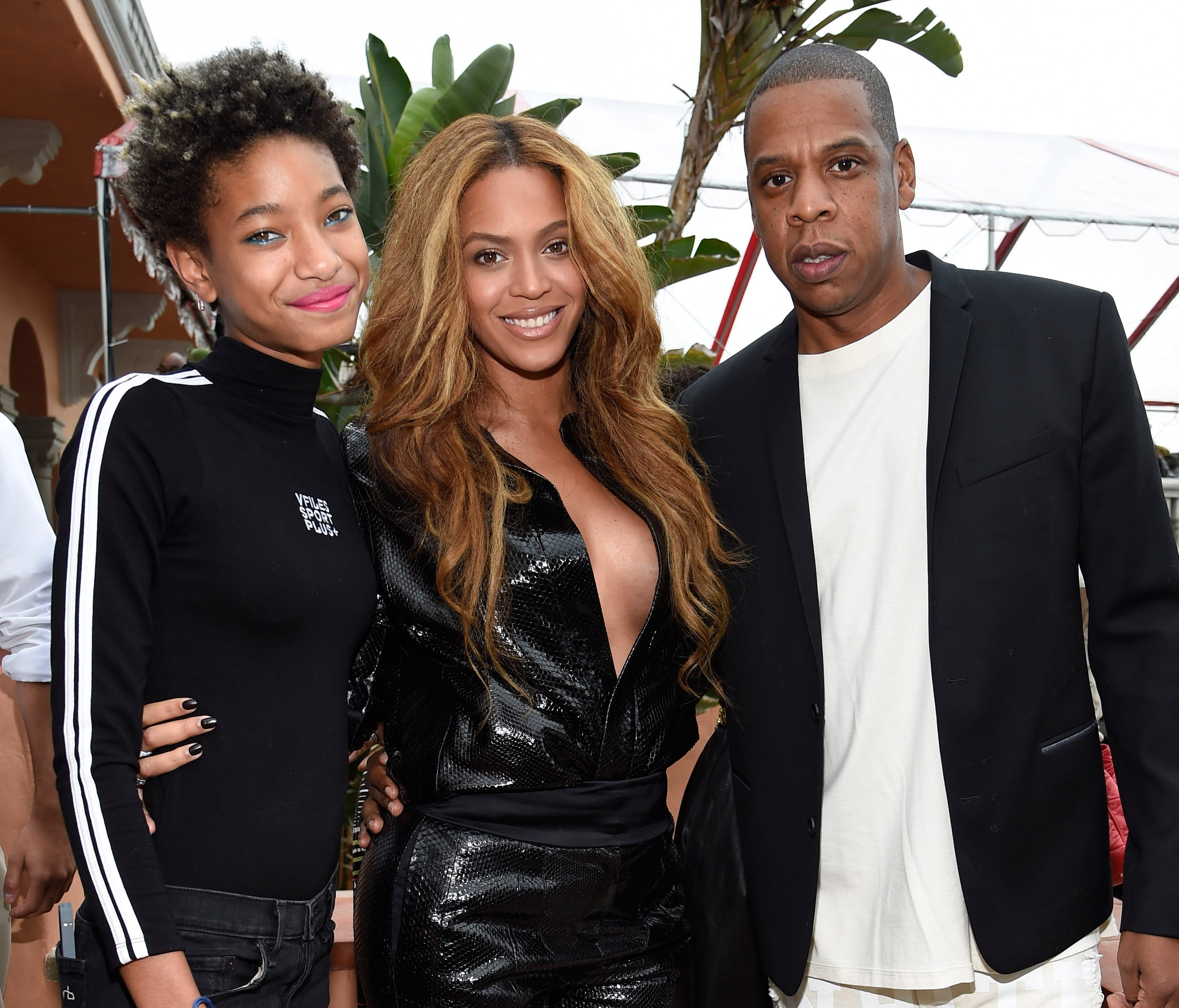 Willow Smith, Beyoncé, and Jay-Z