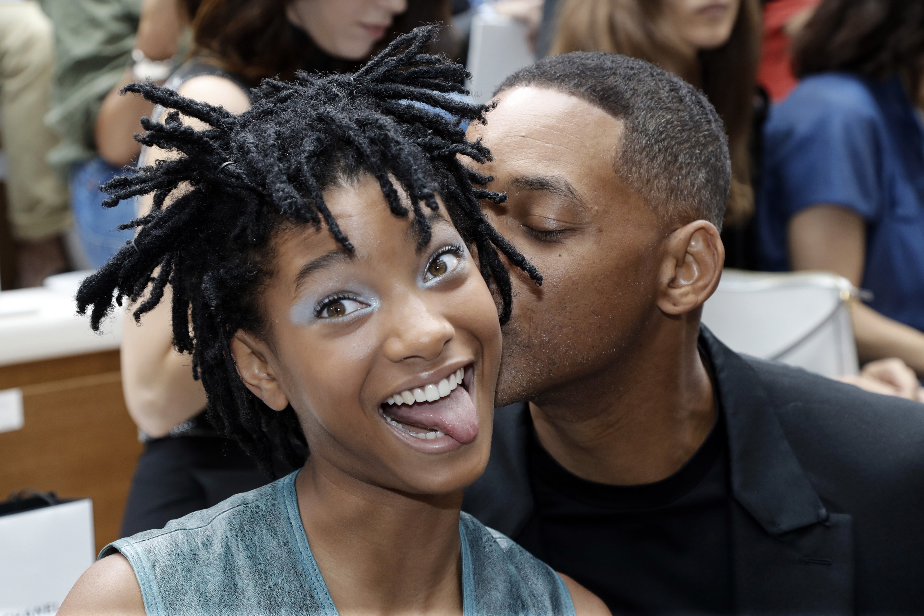 Willow Smith and Will Smith