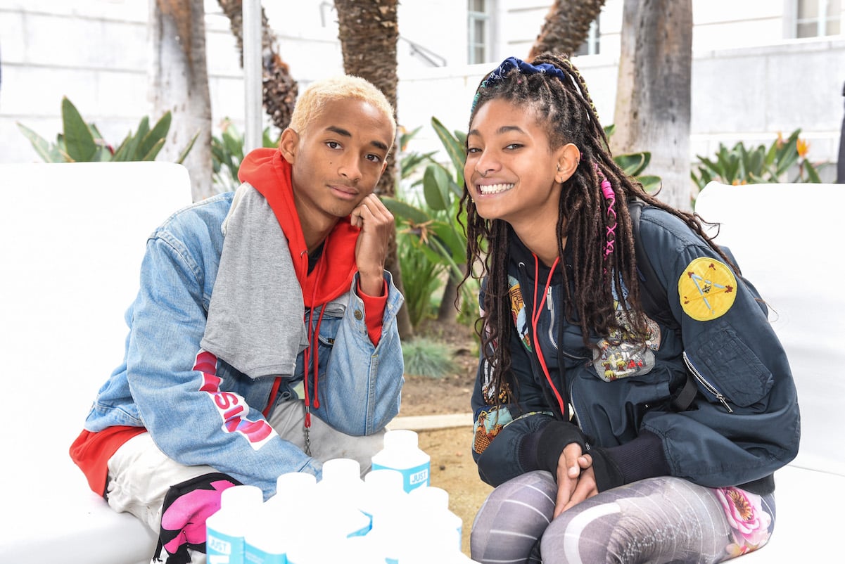 Willow and Jaden Smith