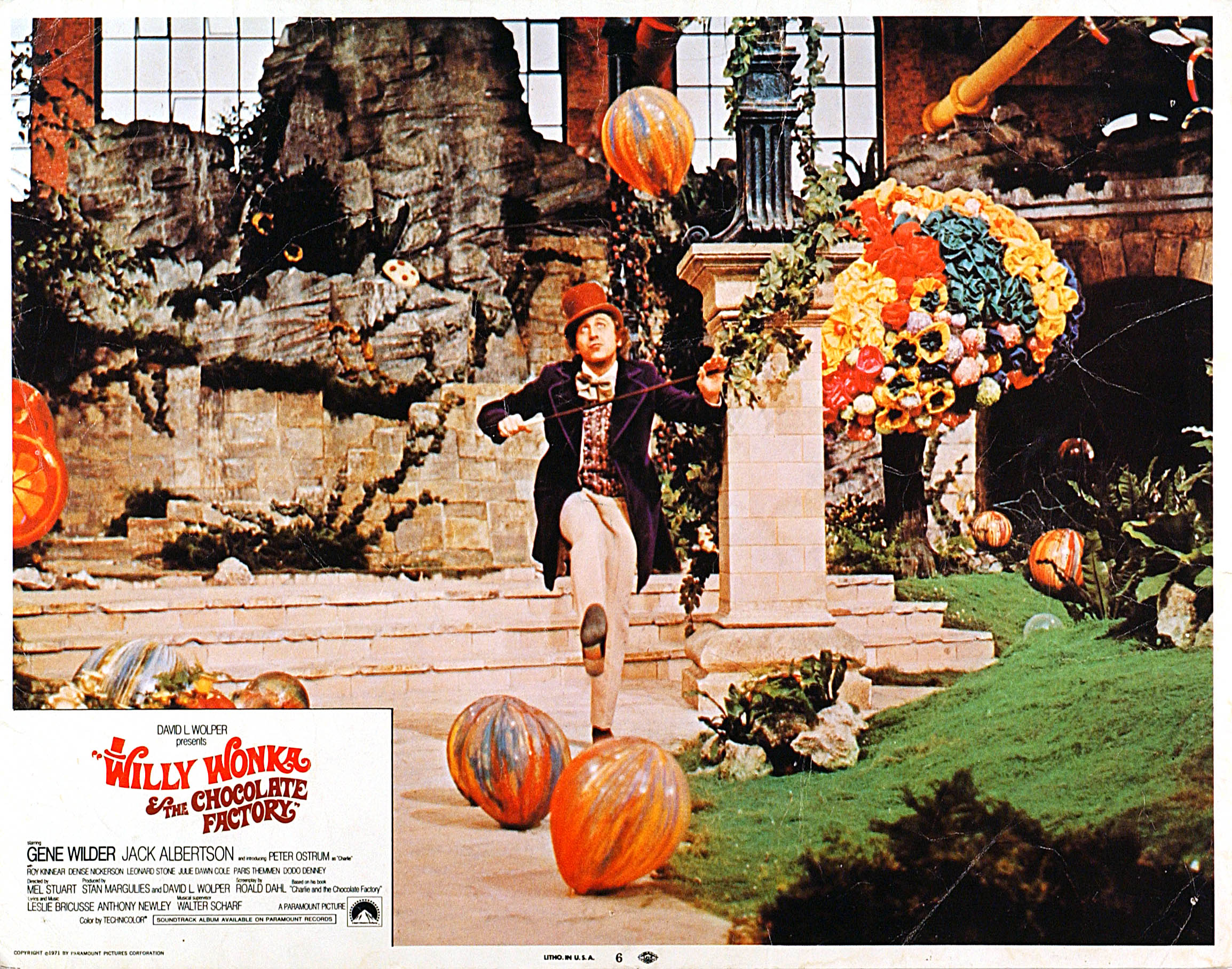 Promotional poster for 'Willy Wonka And The Chocolate Factory'