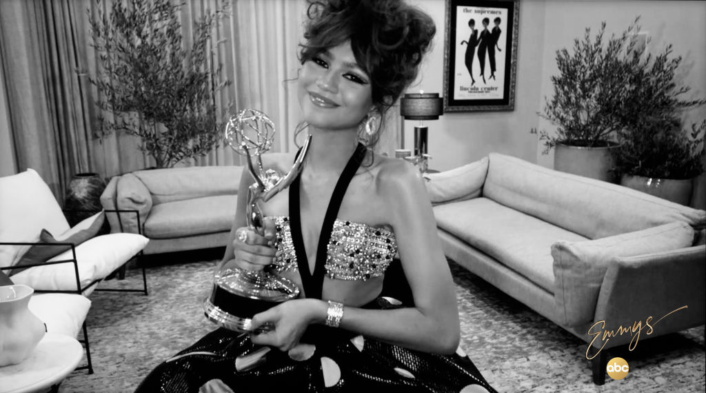 Zendaya at the 2020 Emmys